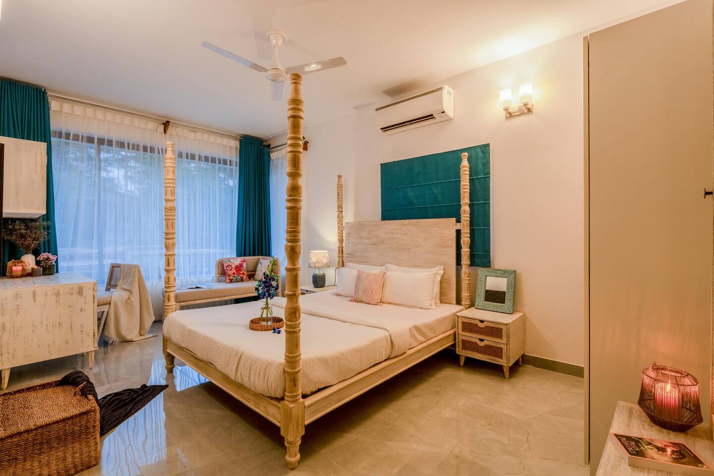 Lebo - 2 BHK Quirky & Stylish Stay 10 mins near Candolim, Goa