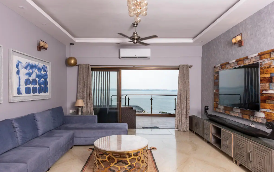 Infinity One - Sea Facing 3.5 Bedroom Service Apartment in Panjim, Goa