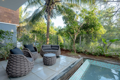 Staycationer Tésseris - Four Bedroom Luxury Villa with Pool in Saligao, Goa (VLMS)