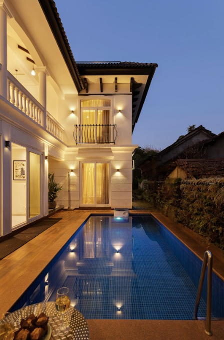 Aria 1 - 4 BHK Super Luxury Villa with Pool in Assagao, Goa