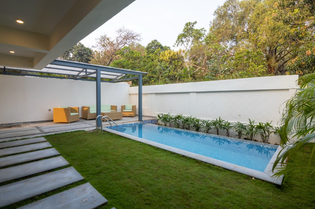 Ayan Quatern - 4 BHK Luxury Villa with Pool in Siolim, Goa