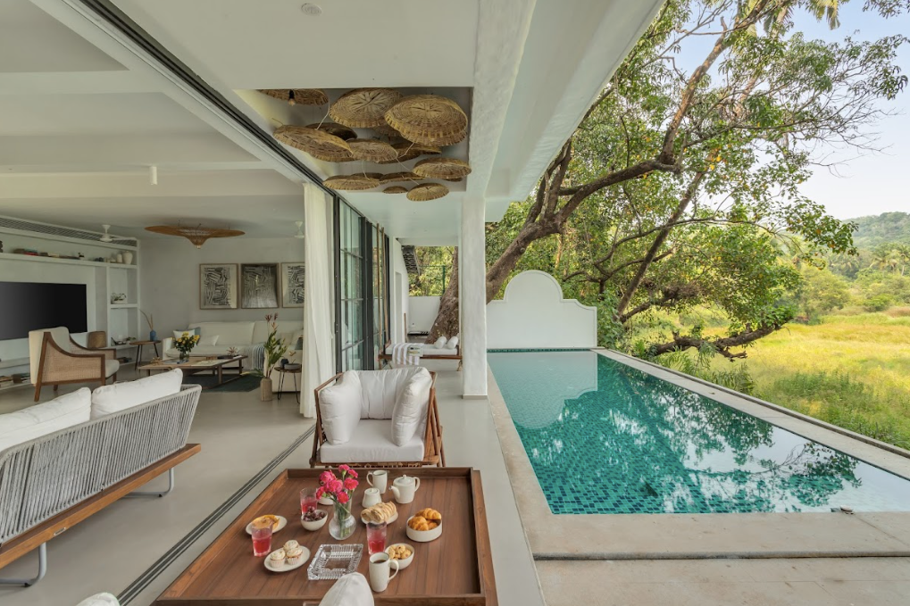 La Margarida - 5 BHK Luxe Villa with Pool & Green Views in Anjuna, Goa