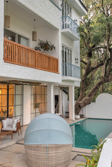La Margarida - 5 BHK Luxe Villa with Pool & Green Views in Anjuna, Goa