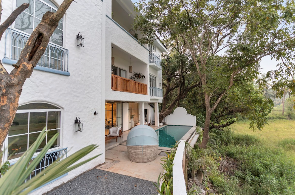 La Margarida - 5 BHK Luxe Villa with Pool & Green Views in Anjuna, Goa