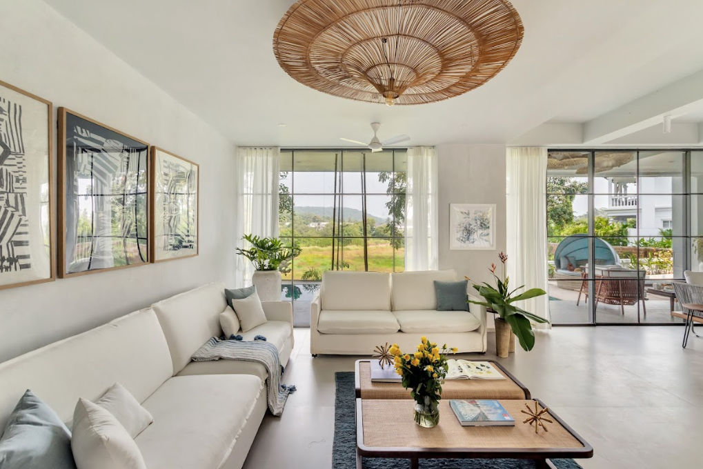 La Margarida - 5 BHK Luxe Villa with Pool & Green Views in Anjuna, Goa