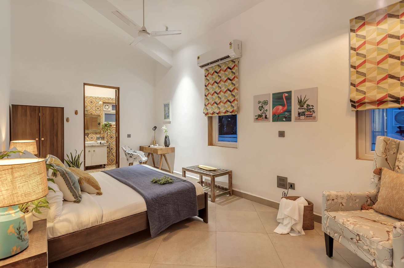 Villa Flores - 3 BHK Luxury Villa with best-in-class interiors & private pool in Anjuna, Goa