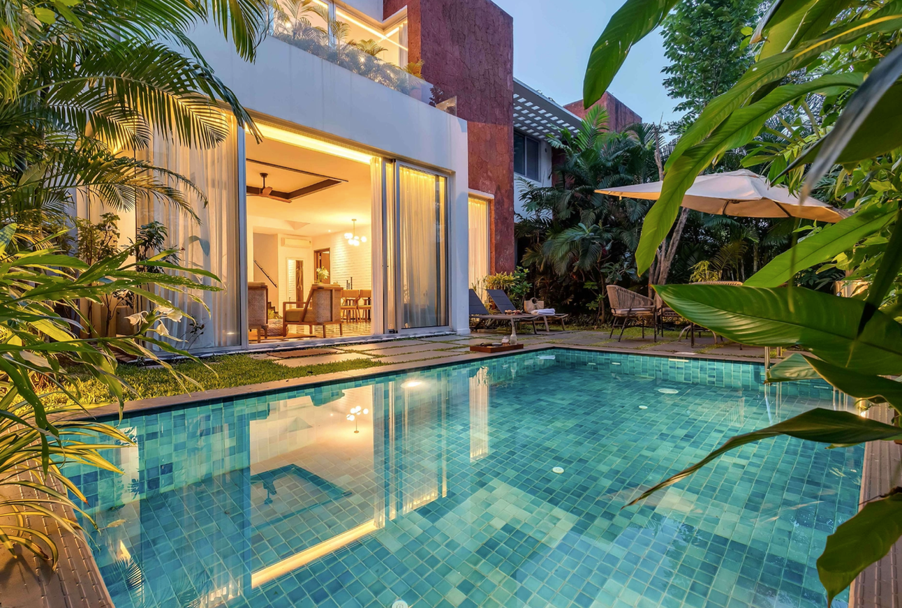 Villa Morello - 3 BHK Villa with Pool in Anjuna, Goa (5 mins from the Beach)