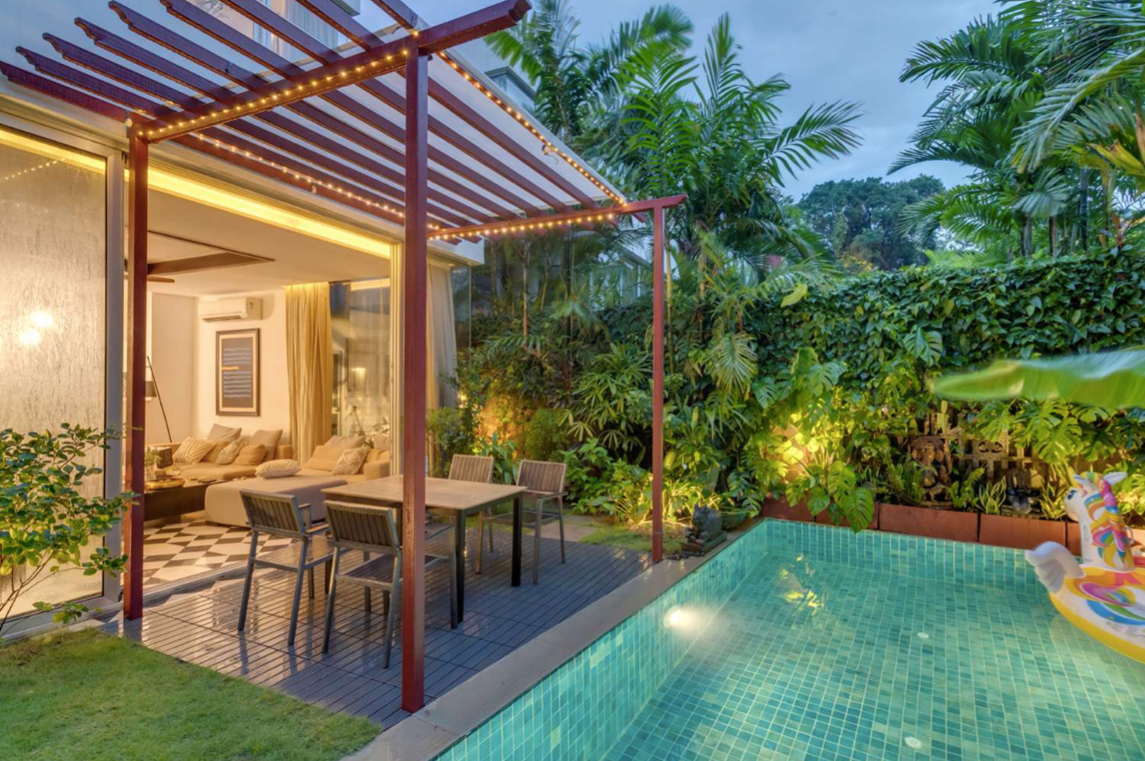 Villa Ozmore - 3 BHK Luxury Home in Anjuna, Goa (5 mins from the Beach)