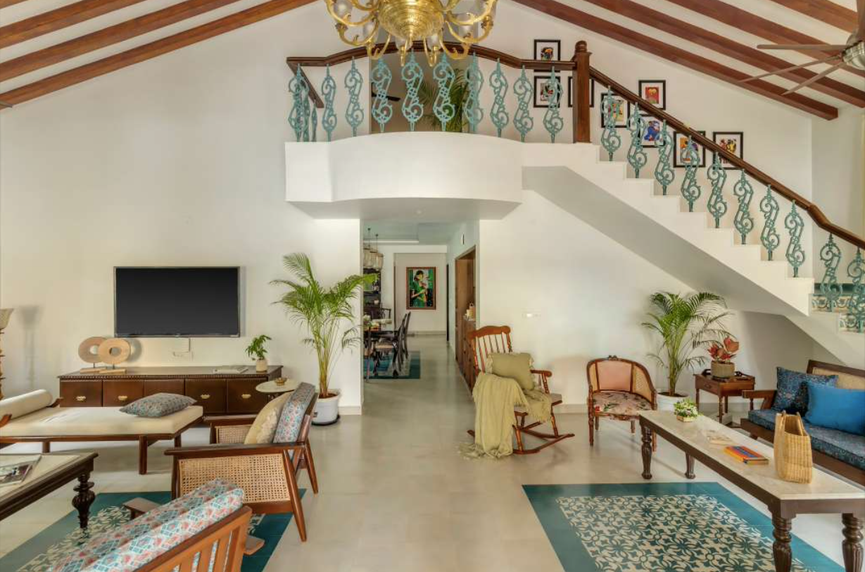 Amantara - 7 Bedroom Luxury Villa with Pool and Beautiful Interiors in Nerul near Candolim Beach, Goa