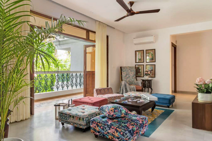 Amantara - 7 Bedroom Luxury Villa with Pool and Beautiful Interiors in Nerul near Candolim Beach, Goa