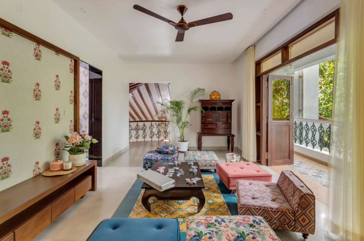 Amantara - 7 Bedroom Luxury Villa with Pool and Beautiful Interiors in Nerul near Candolim Beach, Goa