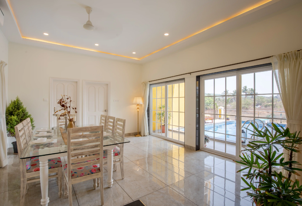 Verissimo - 4 BHK Luxury Villa in Vagator, Goa (3 kms from Vagator Beach)