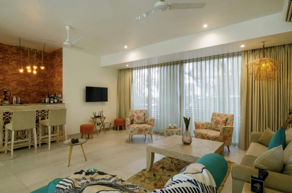 Carnival - 3 BHK Apartment on ground floor with private pool in Candolim, Goa