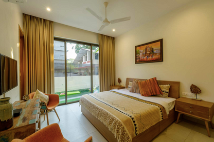 Carnival - 3 BHK Apartment on ground floor with private pool in Candolim, Goa