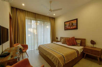 Carnival - 3 BHK Apartment on ground floor with private pool in Candolim, Goa