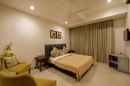 Carnival - 3 BHK Apartment on ground floor with private pool in Candolim, Goa