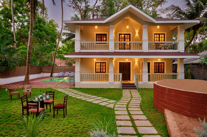 Jubera - 4 BHK Villa with Big Lawn & Pool in Arpora, Goa