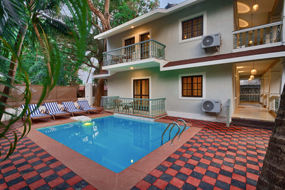 Jubera - 4 BHK Villa with Big Lawn & Pool in Arpora, Goa