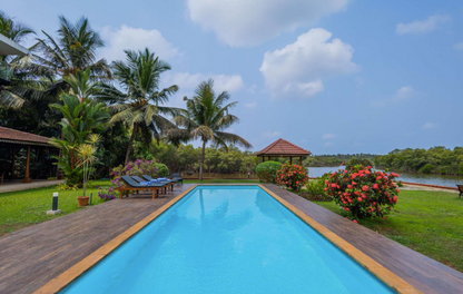 Aqua Edge - 4 BHK Riverfront Villa in Saipem, Candolim, Goa