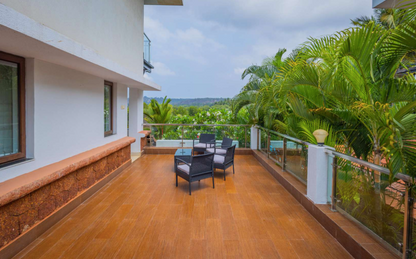 Aqua Edge - 4 BHK Riverfront Villa in Saipem, Candolim, Goa