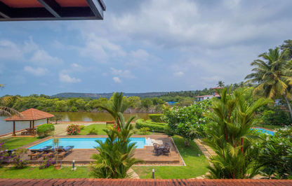 Aqua Edge - 4 BHK Riverfront Villa in Saipem, Candolim, Goa