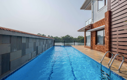 CDR 3 BHK Luxury Riverfront Villa with Pool & Lawn in Candolim, Goa