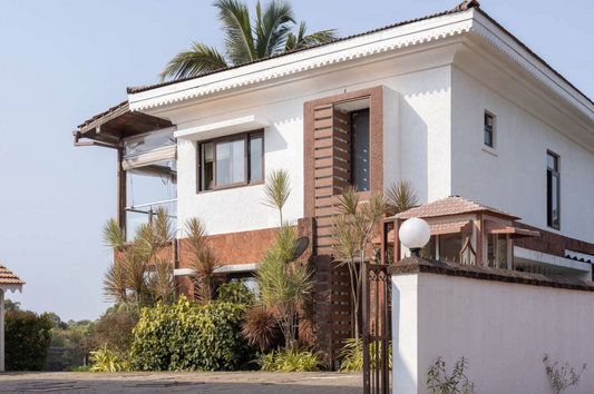 RHOME - 3 BHK Luxury Riverfront Villa with Pool & Lawn in Candolim, Goa