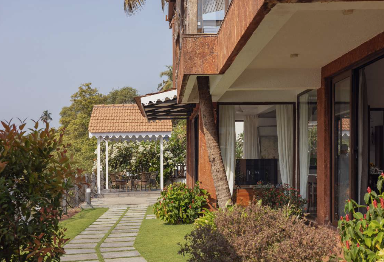 RHOME - 3 BHK Luxury Riverfront Villa with Pool & Lawn in Candolim, Goa