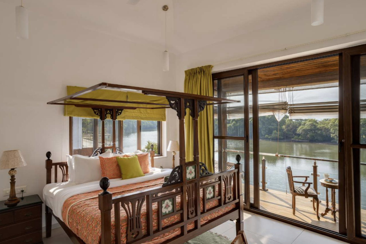 RHOME - 3 BHK Luxury Riverfront Villa with Pool & Lawn in Candolim, Goa