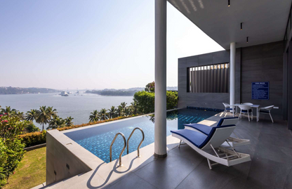 Bayfront - 3 BR Luxe Villa facing the ocean in Candolim, Goa