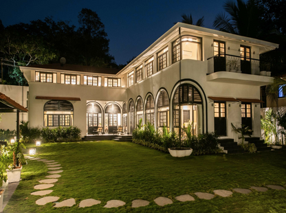 Vantage Estates - 4 BHK Super Luxe Villa with Lawn & Pool, Assagao, Goa