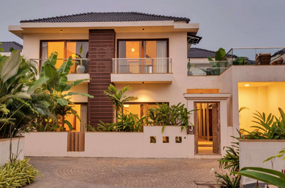 Mayberry Villa J - 4 BHK Luxury Villa with 2 Pools & Terrace sit-out in Anjuna, Goa