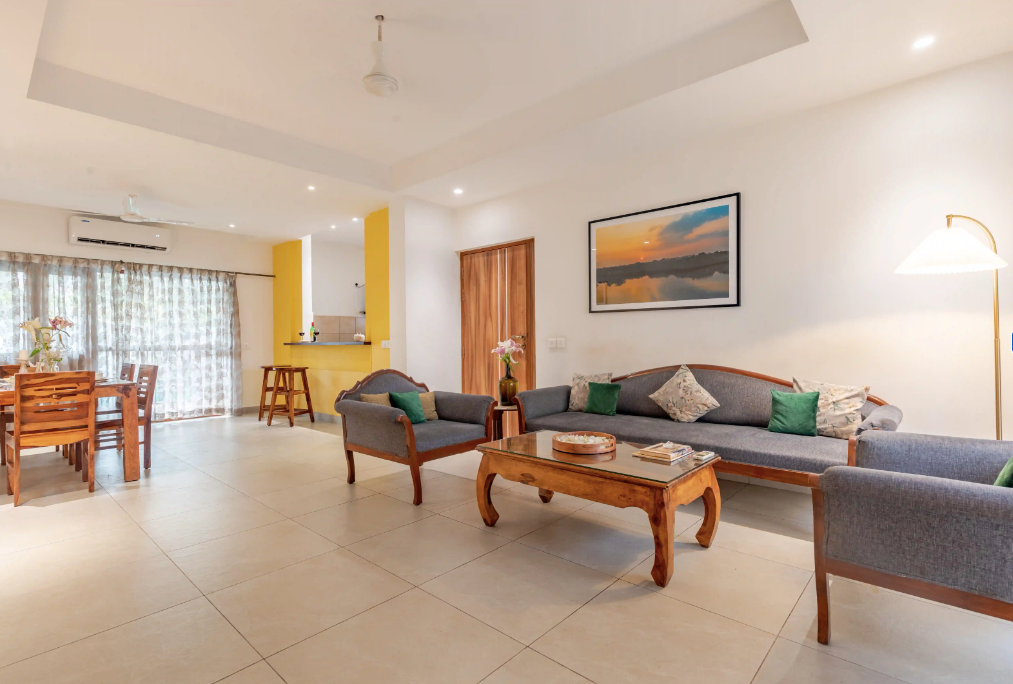 Sal, Mandovi, Zuari - Three units of 3 BHK in Baga, Goa (1 km from Baga Beach)