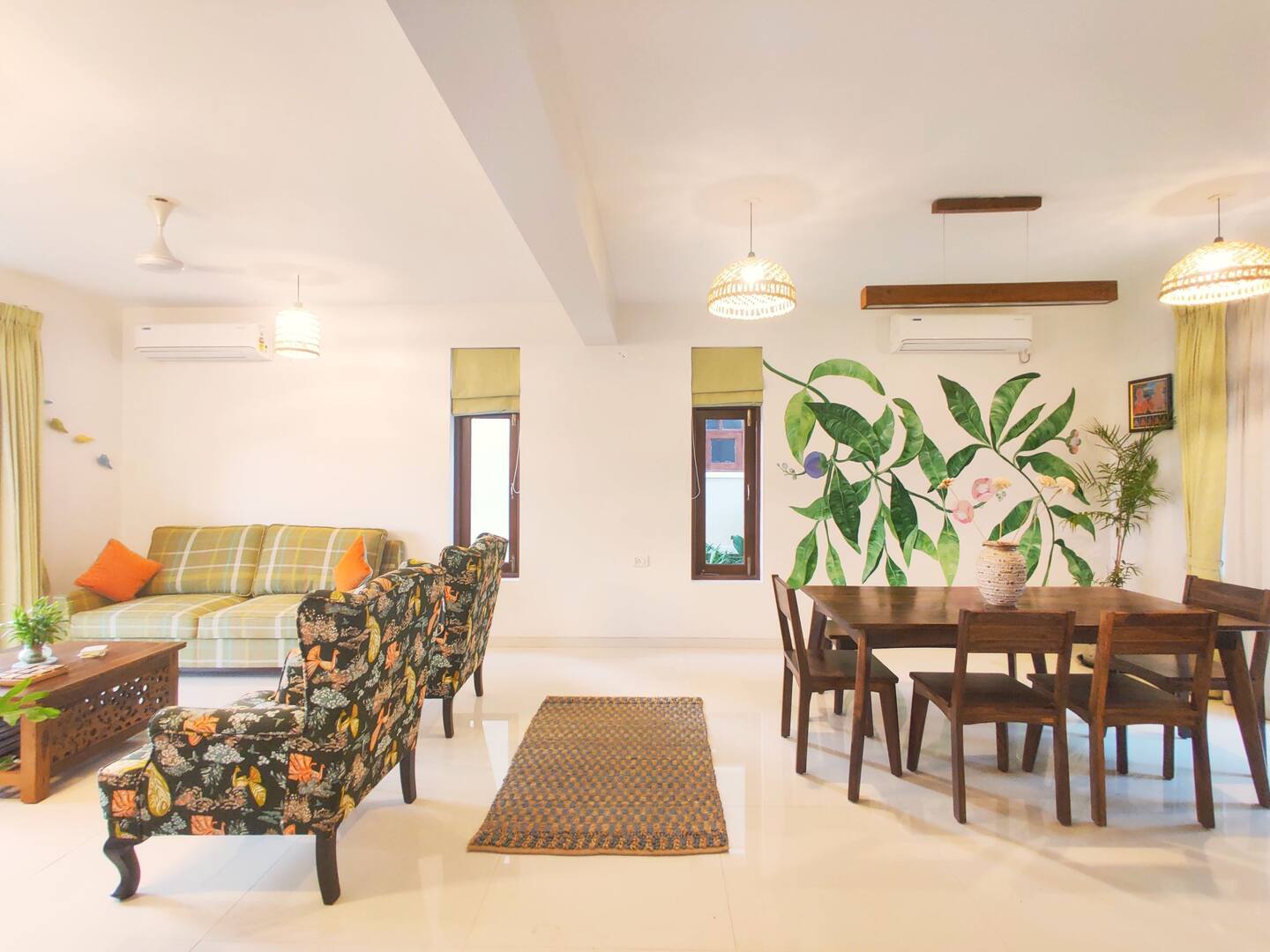 Staycationer Verdant - 4 Bedroom Green View Villa in Saligao, Goa