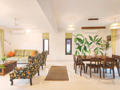 Staycationer Verdant - 4 Bedroom Green View Villa in Saligao, Goa