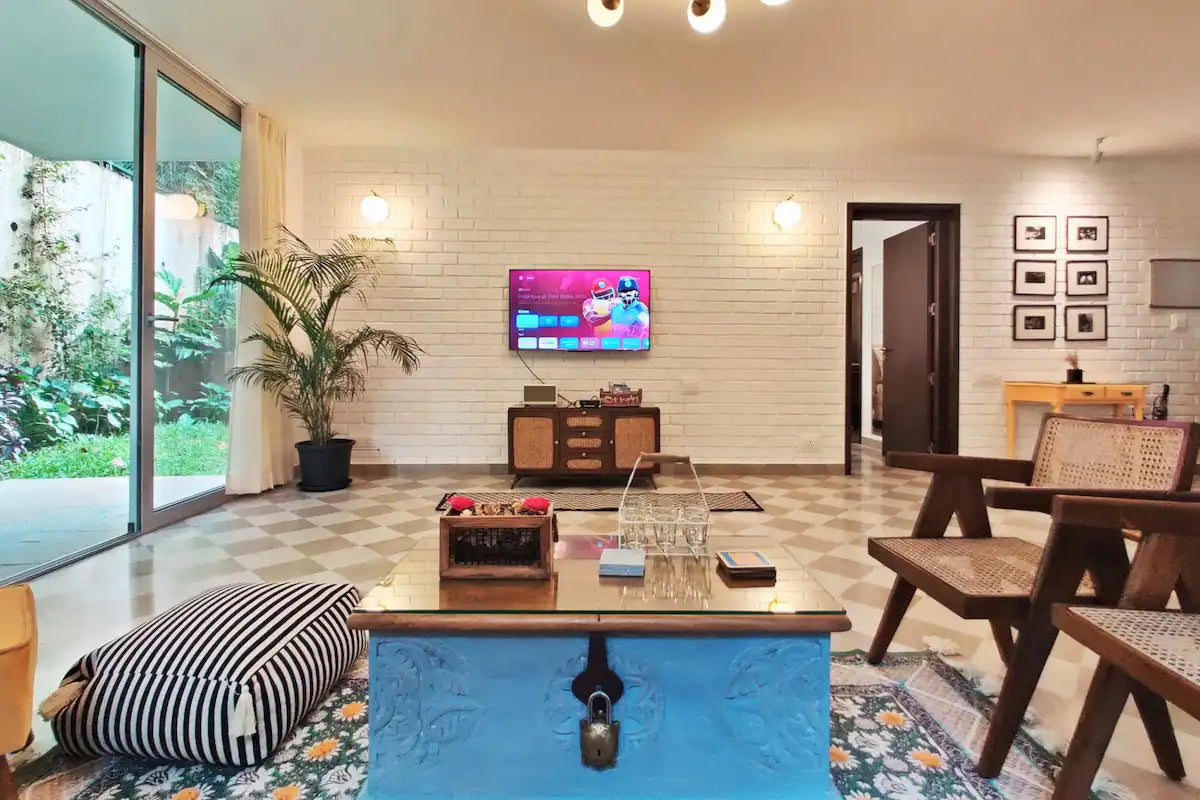 Staycationer Rosario - Beautiful 2 BHK in Candolim, Goa (3.5 kms Beach / 1.5 kms Casino)