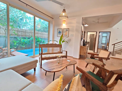 Staycationer Mimo - 4 Bedroom Fieldview Pool Villa in Sangolda, Goa