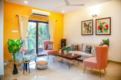 Kai Vai - 3 BHK Apartment with Pool near Candolim Beach, Goa