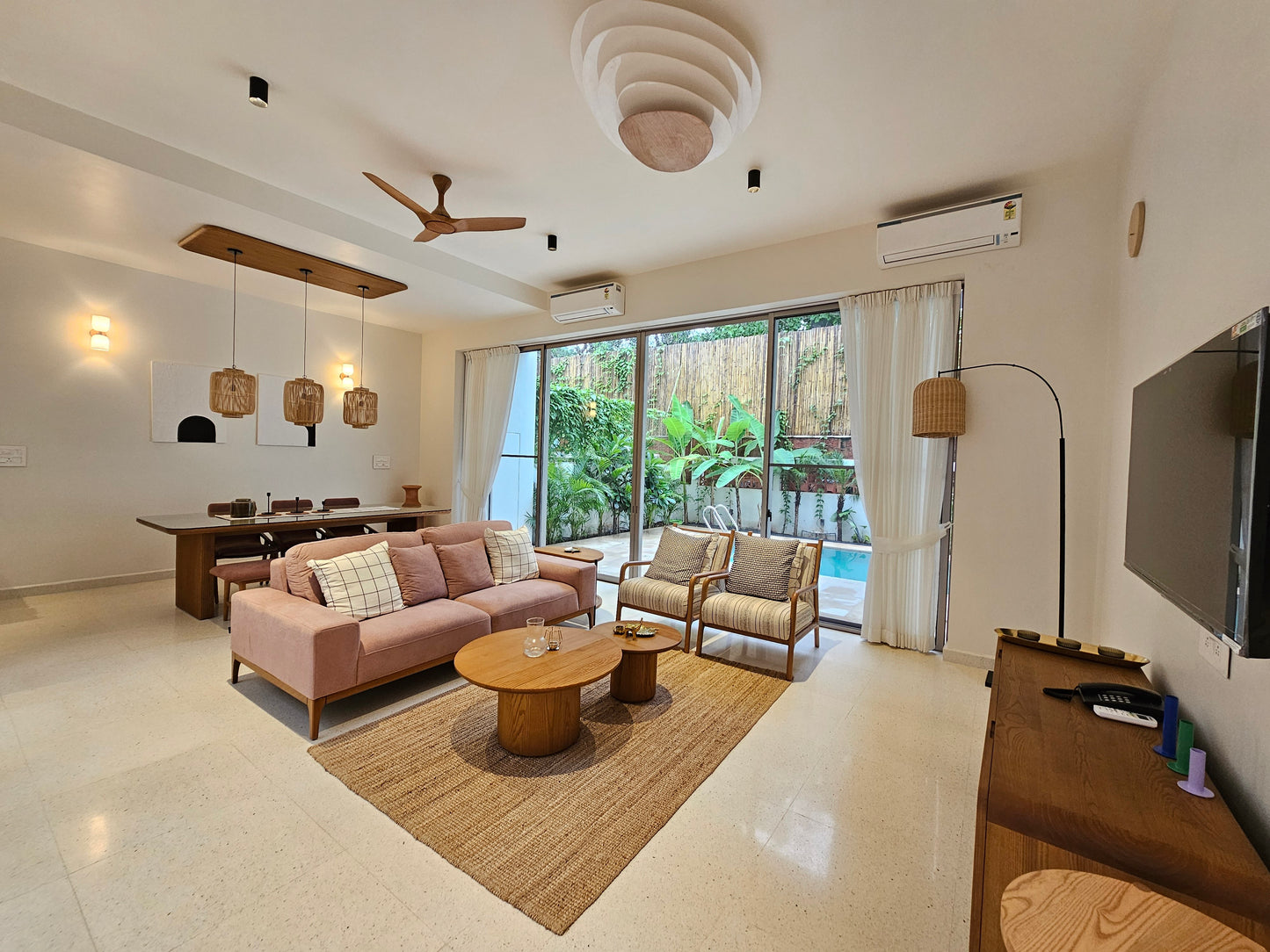 Kibana R5 - Super Luxury 3 BHK with Private Pool in Vagator, Goa (2.4 kms from Vagator Beach)