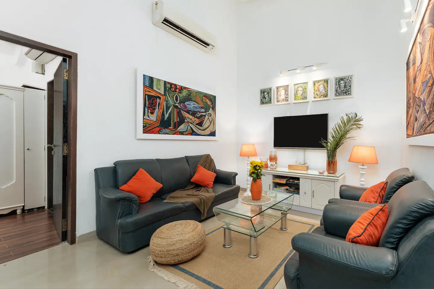 The Art House - 3 BHK Luxury Villa with Pool in Assagao, Goa